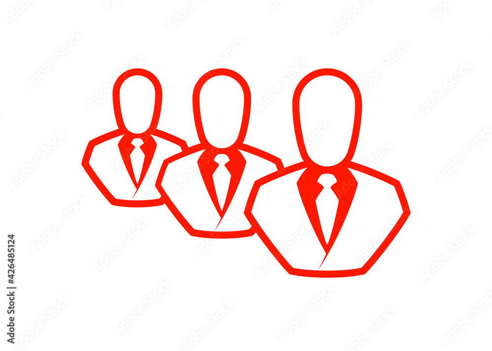 People line icon. Outline persons solid, group linear black pictogram. Simple image business collective people. Labor men collective silhouette. Office staff icon, bodyguards. Employees of bank People line icon. Outline persons solid, group linear black pictogram. Simple image business collective people. Labor men collective silhouette. Office staff icon, bodyguards. Employees of bank