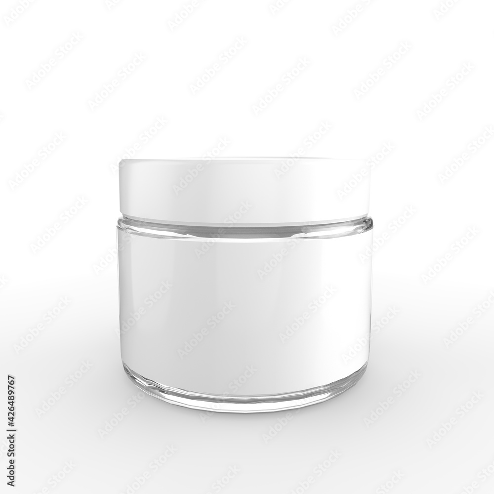 white cosmetic container white cosmetic container