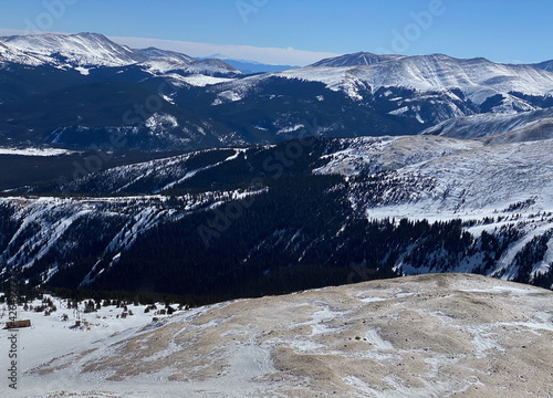 The Highest lift in North America the Emperial expess chair lift 12840 ft photo