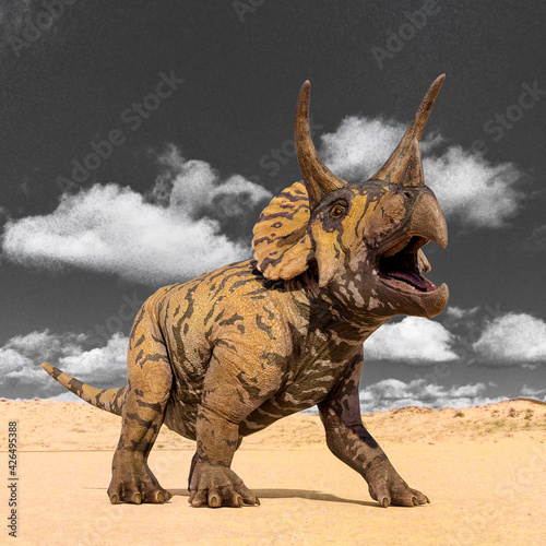 triceratops is calling the others © DM7