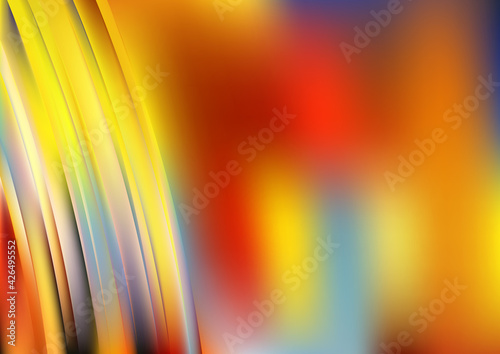 Red Yellow and Blue Abstract Graphic Background