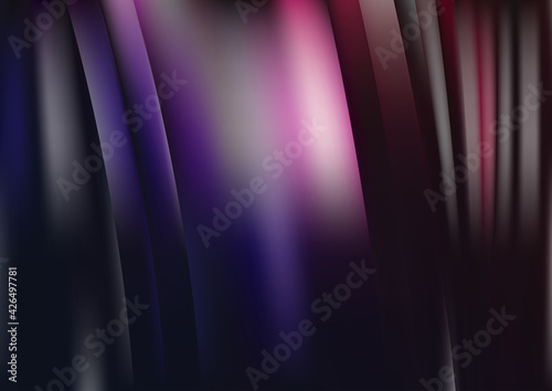 Black Pink and Blue Abstract Shiny Vertical Lines Background