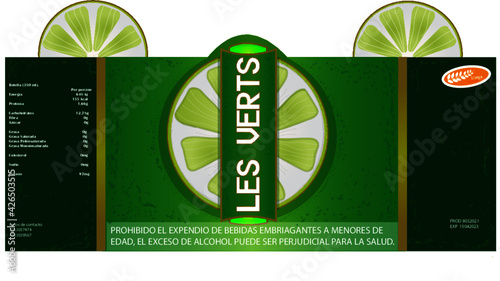 Etiqueta para cerveza