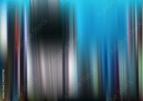 Blue and Grey Abstract Shiny Vertical Lines and Stripes Background