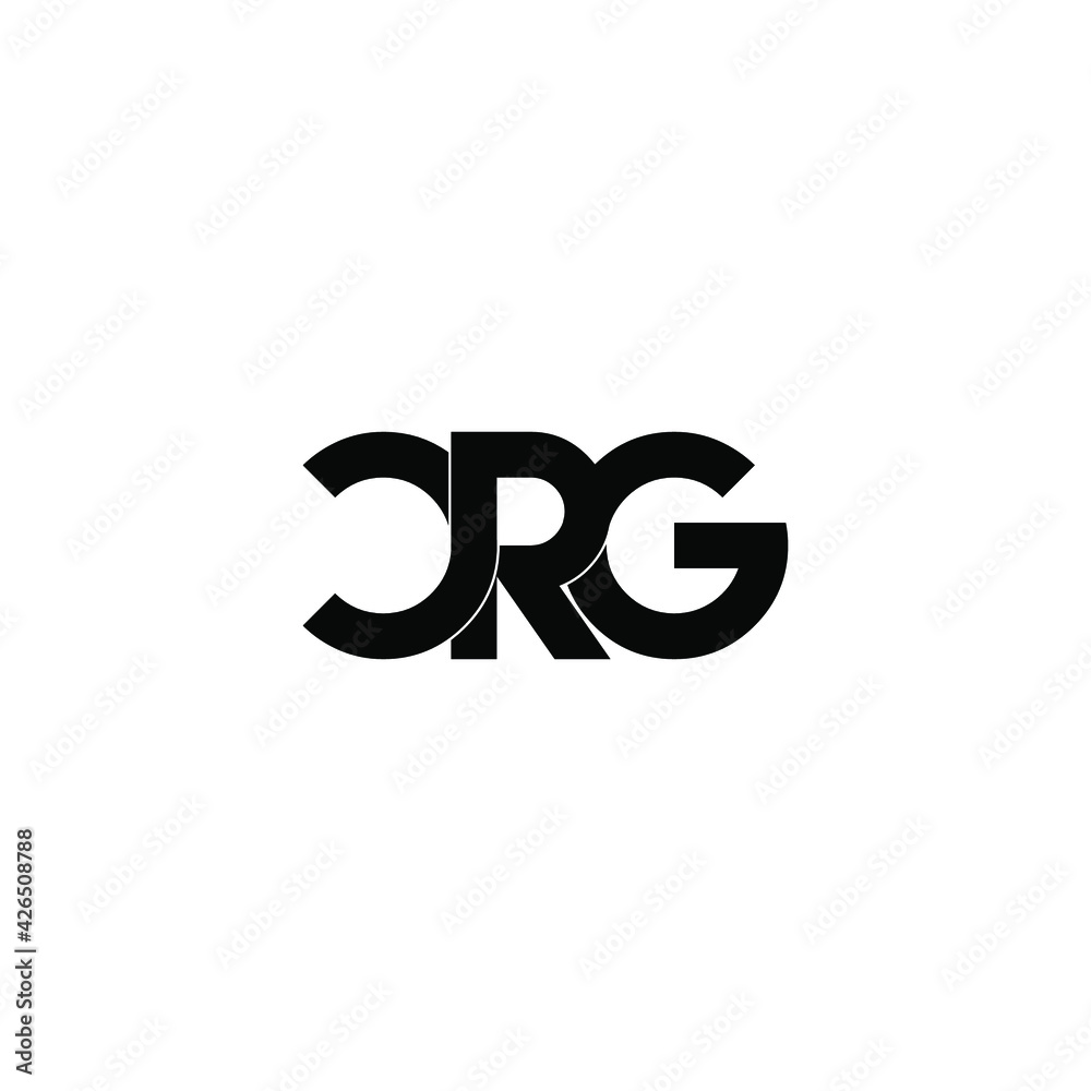 crg letter original monogram logo design crg letter original monogram logo design