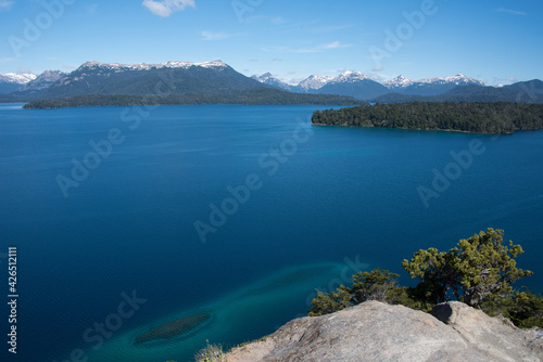 Fototapeta Naklejka Na Ścianę i Meble -  Lake and mountains
Patagonia, Argentina