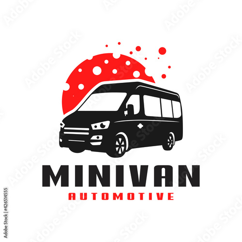 minivan transport car logo