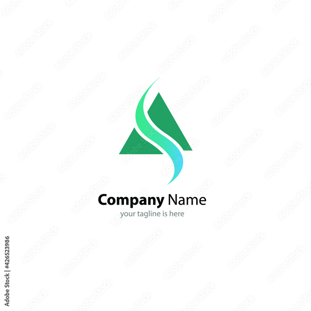 letter A elegant logo Concept, minimalist style letter A elegant logo Concept, minimalist style