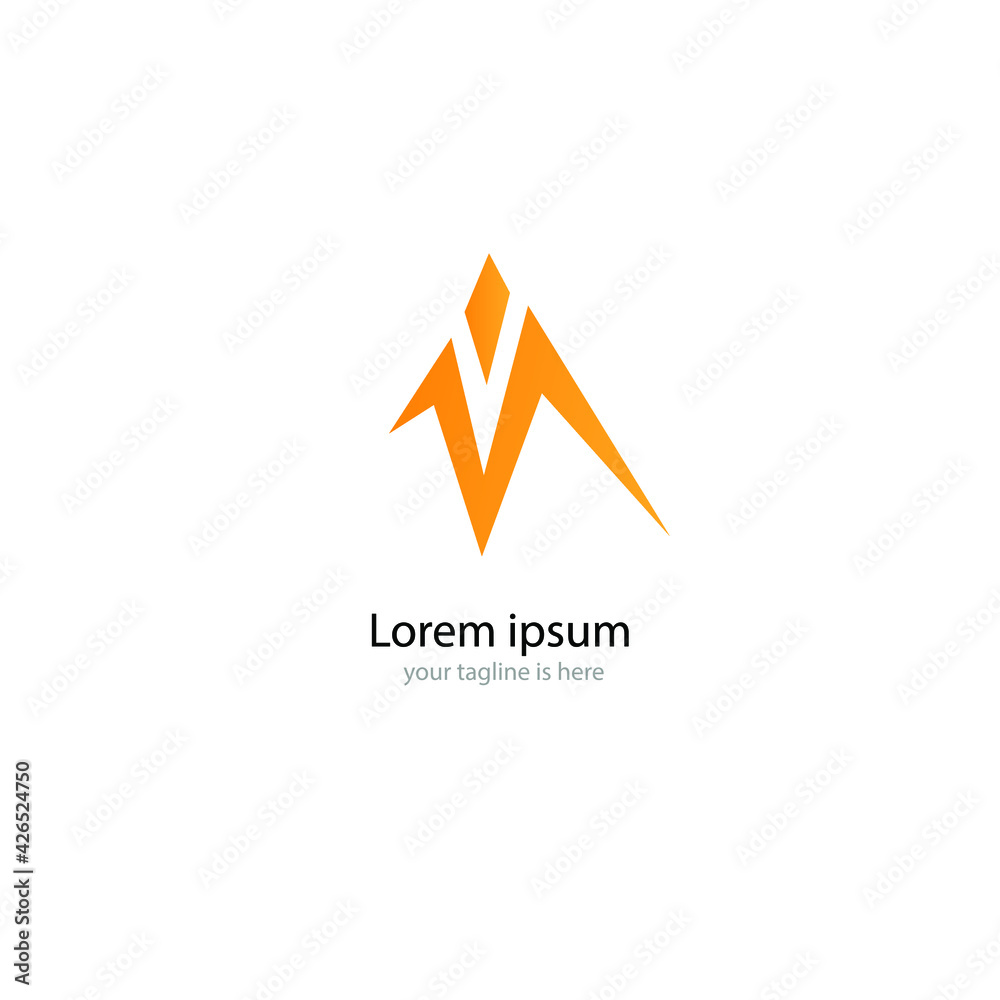 letter A elegant logo Concept, minimalist style letter A elegant logo Concept, minimalist style