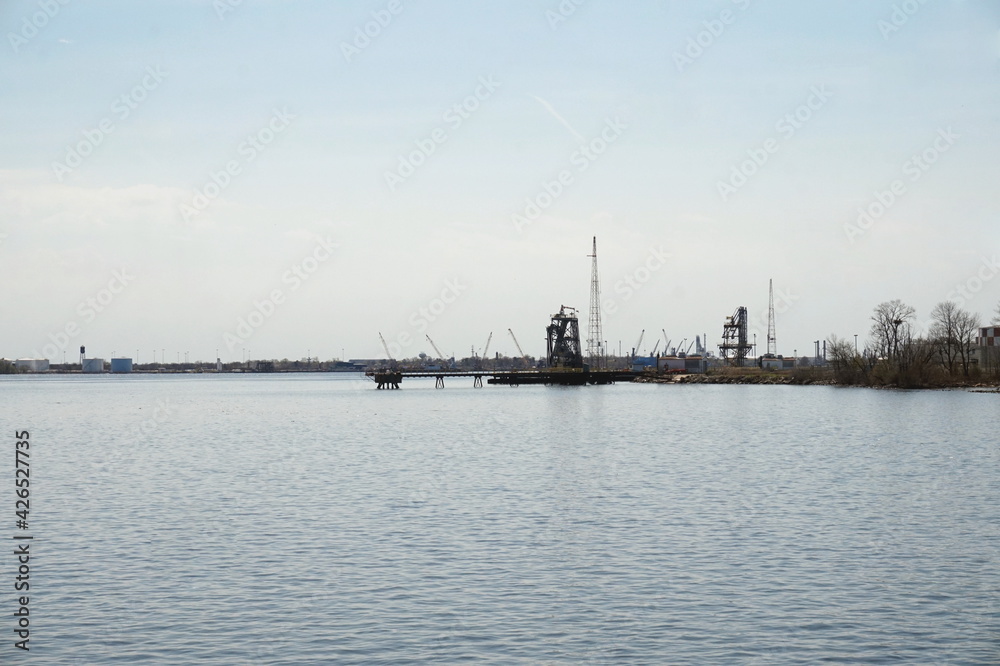 Industrial Area of Delaware River Bay