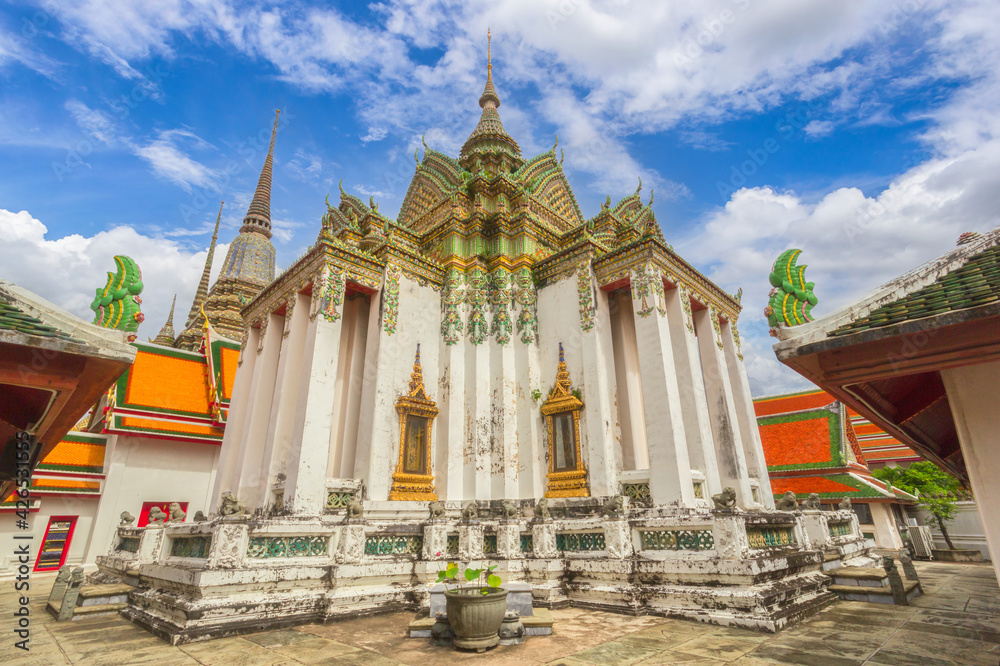 Wat Pho Temple or Wat Phra Chetuphon in Bangkok