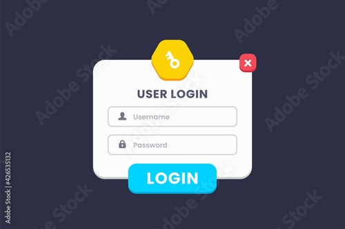 log in, sign in. and sign up user interface design for website and app
