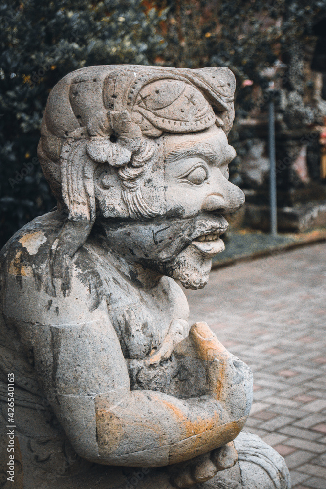 stone statue Bali