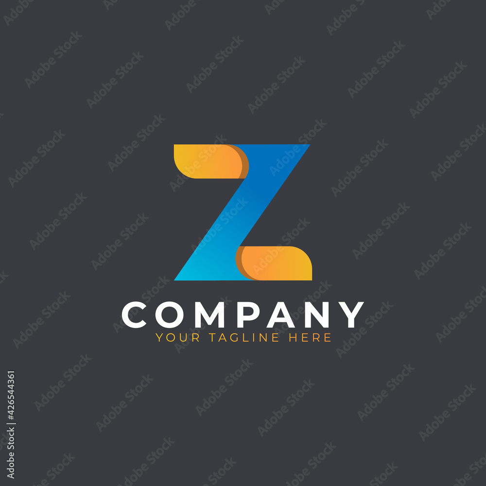 Creative Initial Letter Z Logo Design. Yellow and Blue Geometric Arrow Shape. Usable for Business and Branding Logos. Flat Vector Logo Design Ideas Template Element. Eps10 Vector Creative Initial Letter Z Logo Design. Yellow and Blue Geometric Arrow Shape. Usable for Business and Branding Logos. Flat Vector Logo Design Ideas Template Element. Eps10 Vector