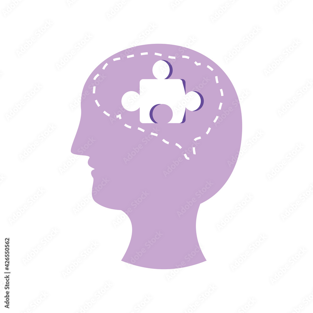 head puzzle brain head puzzle brain