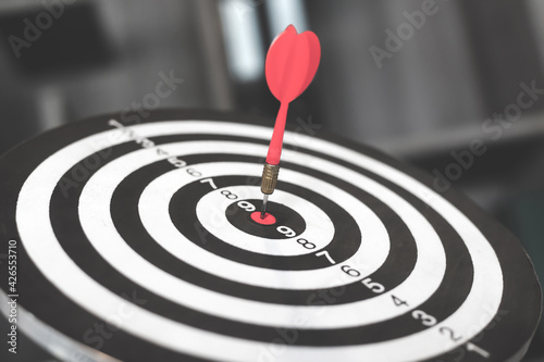 Dart is an opportunity and Dartboard is the target and goal. 