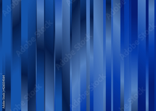 Blue Gradient Vertical Striped Background