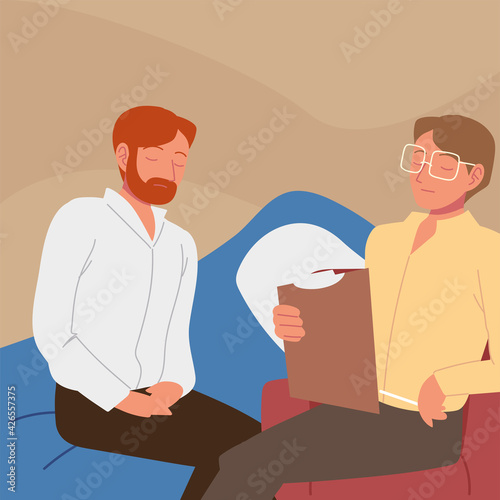psychotherapy appointment concept