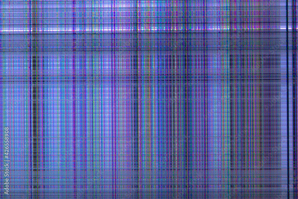 light abstract digital background damaged screen matrix with