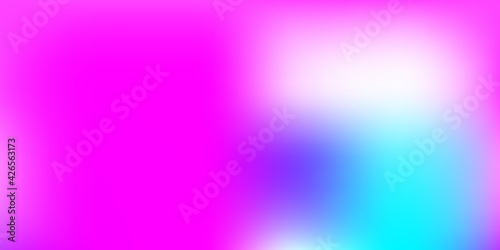Light Pink, Blue vector gradient blur backdrop.