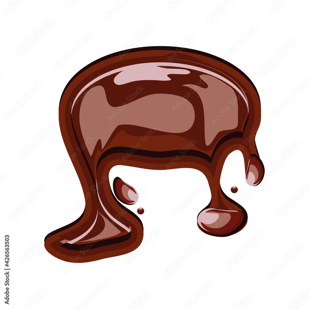 melted chocolate cacao melted chocolate cacao
