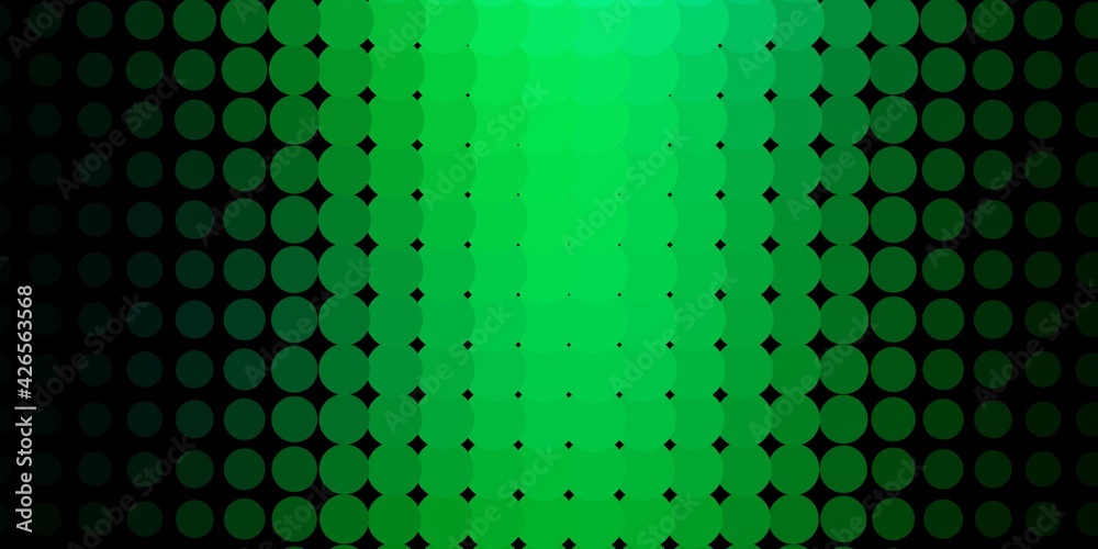 Light Blue, Green vector backdrop with circles. Light Blue, Green vector backdrop with circles.