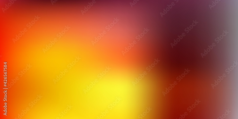 Light pink, yellow vector blur layout.