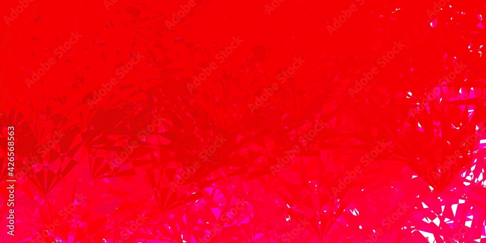 Dark purple, pink vector layout with triangle forms. Dark purple, pink vector layout with triangle forms.