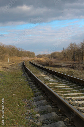 railway in the countryside © Iryna