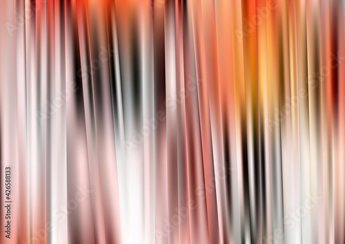 Red Orange and White Abstract Shiny Vertical Lines Background