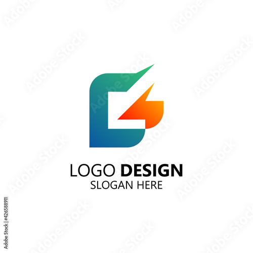 Free Download letter G for business and finance logo design - GFXLoad