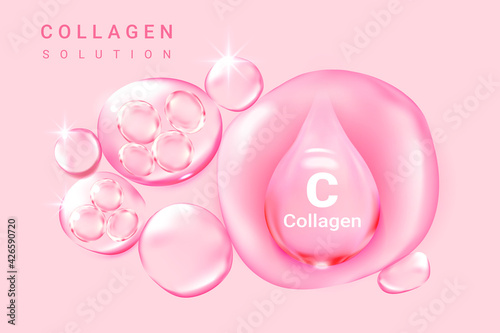 Cosmetics solution. supreme collagen  essence.