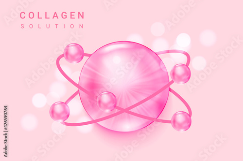 Cosmetics solution. supreme collagen  essence.