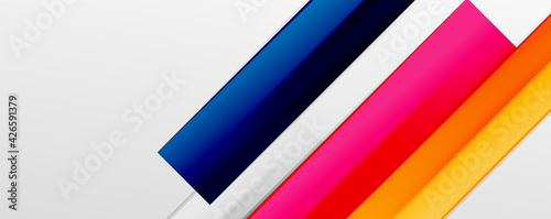 Free Download Multicolored lines background. Design template for business or technology presentations, internet posters or web brochure covers - GFXLoad