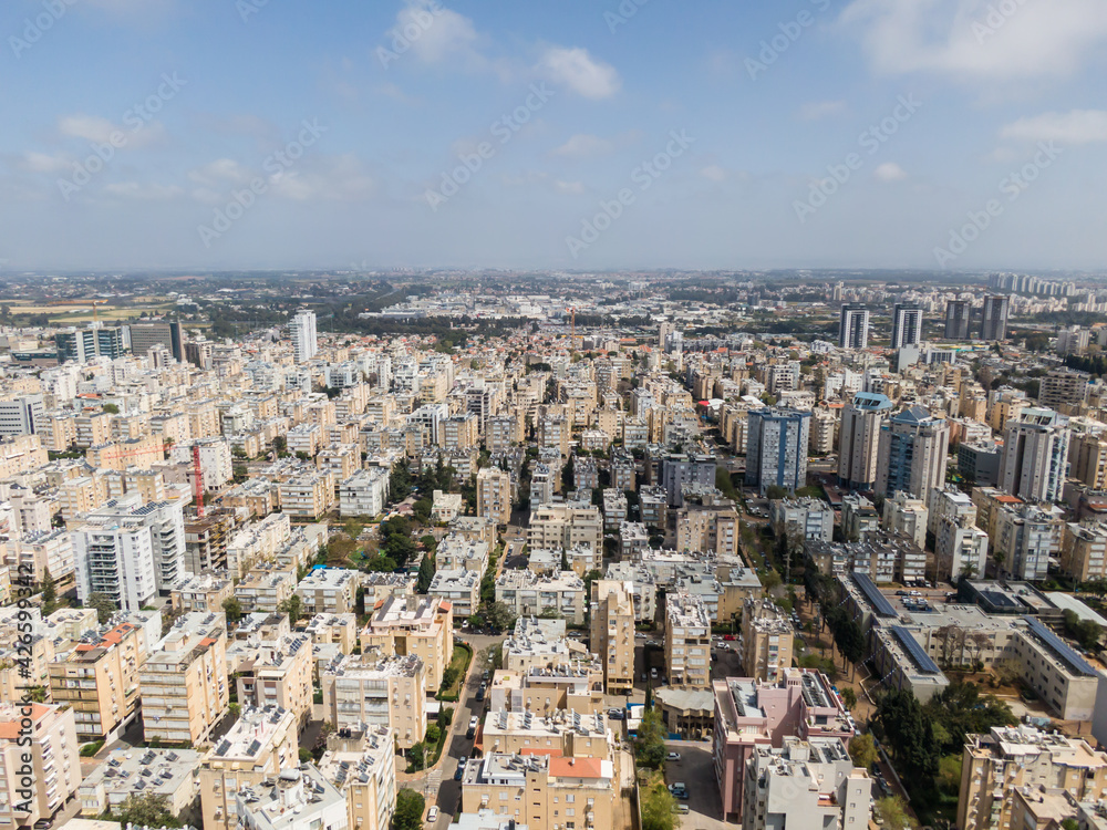 Netanya Israel - Looking at the world from a height