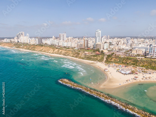 Netanya Israel - Looking at the world from a height © Alexey