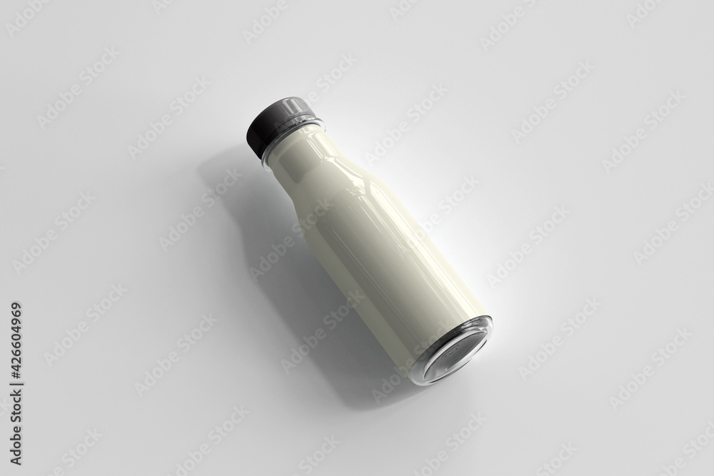 Beverage Bottle with Blank Label Beverage Bottle with Blank Label