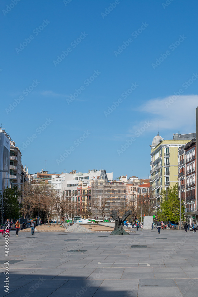 Naklejka premium Ciudad del S.XXI