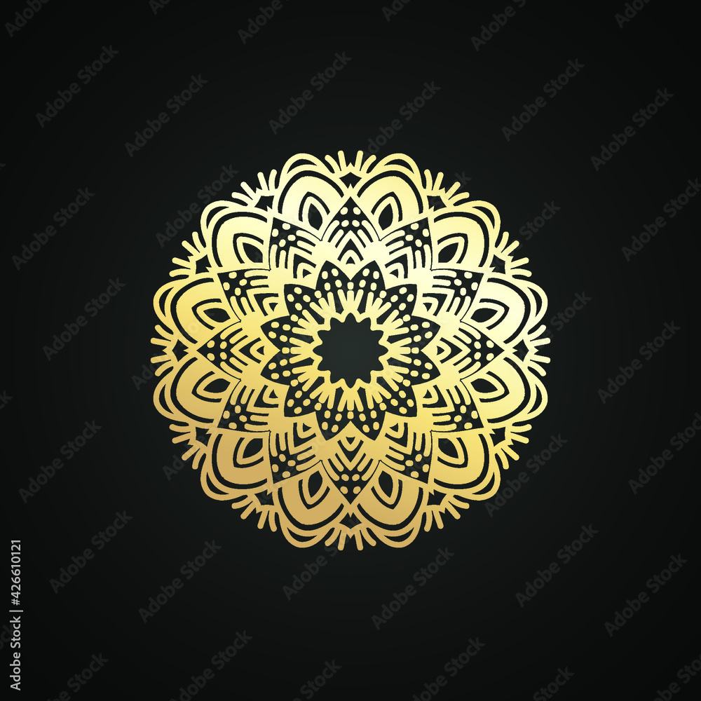 round mandala isolated baground vecctor round mandala isolated baground vecctor
