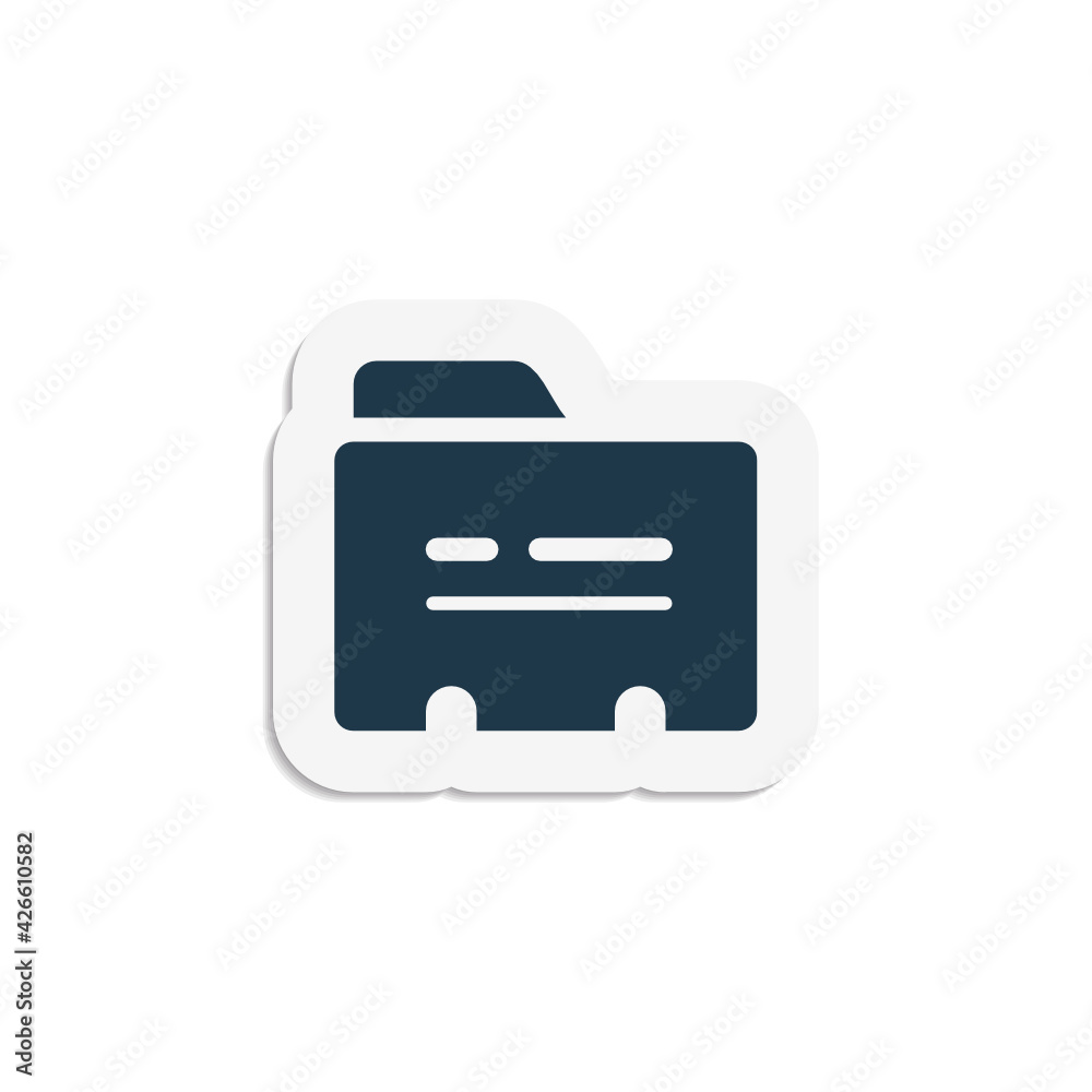 Folder - Sticker Folder - Sticker