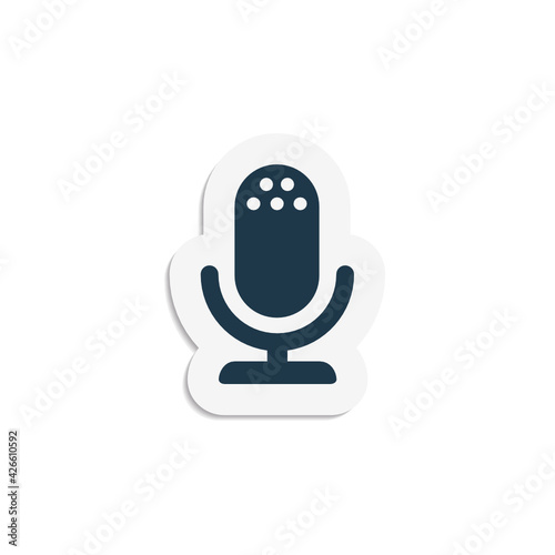 Mic - Sticker