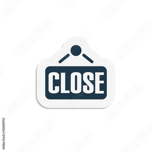 Close Sign - Sticker