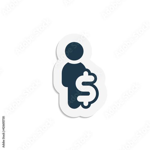 Business Money - Sticker