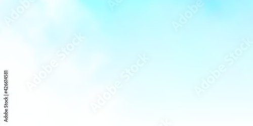 Light BLUE vector layout with cloudscape.