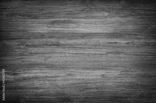 Rustic dark wood planks or black wooden wall texture background