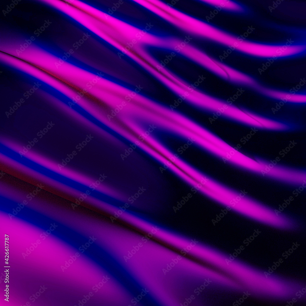 Iridescent vibrant liquid background texture. Fluid Colorful waves ...