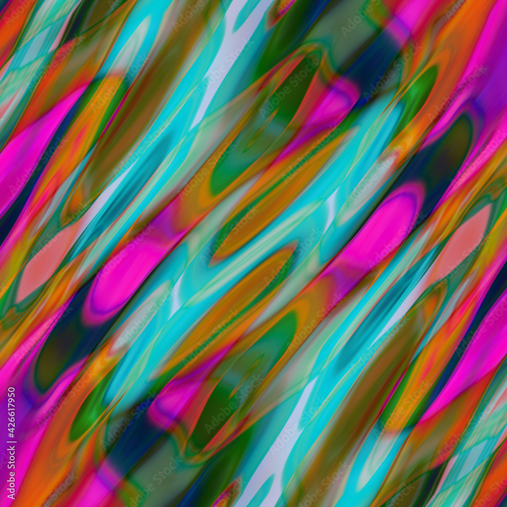 Iridescent vibrant liquid background texture. Fluid Colorful waves ...