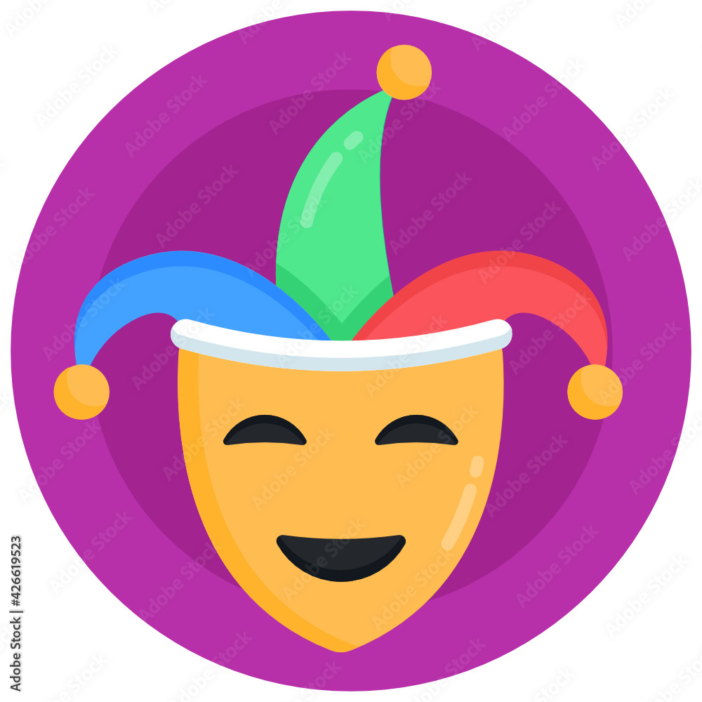 Download jester in an editable design, funny clown
Download jester in an editable design, funny clown