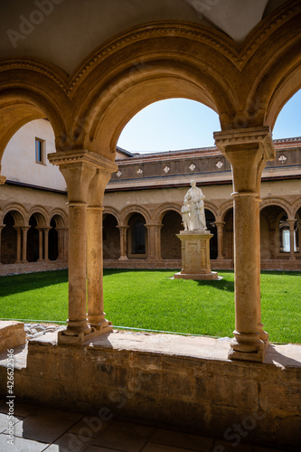 Vista del Monasterio de Santa Linya en Lleida