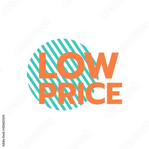 low price Sale Deal Special discount Promotion Tag sign shop retail business Vector illustration